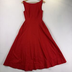 Helsa Stretch Cotton Sateen Dress